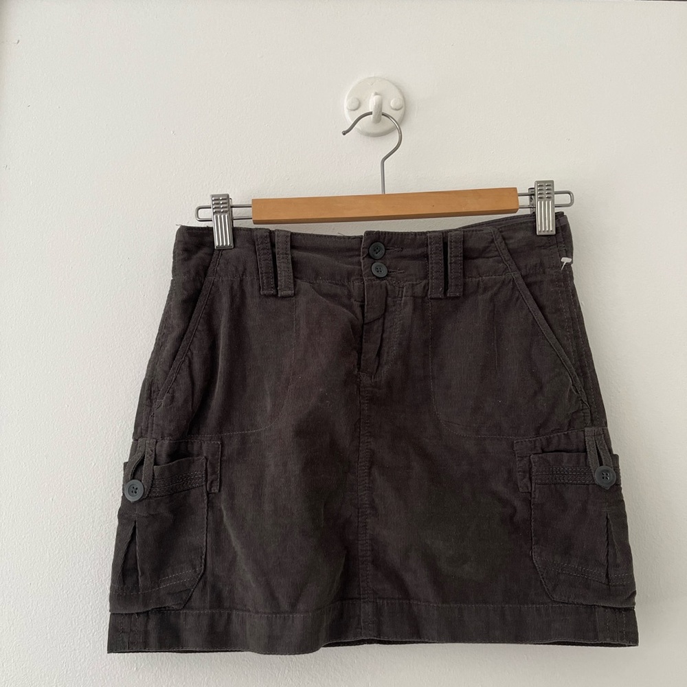Old Navy Charcoal Mini Skirt
